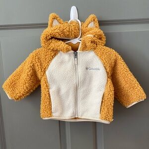 Baby Columbia Sherpa Zip Jacket - Size 3-6M